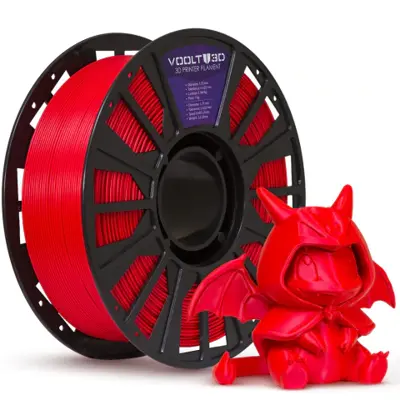 Filamento PLA Vermelho High Speed Premium - 1Kg