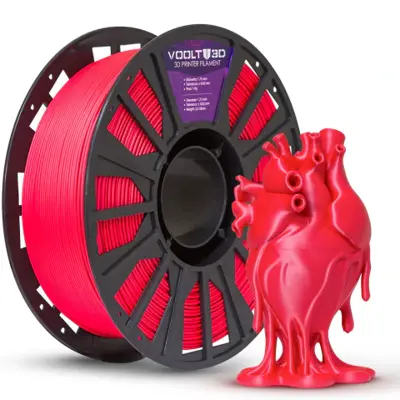 Filamento PLA Vermelho Velvet High Speed Premium - 1Kg