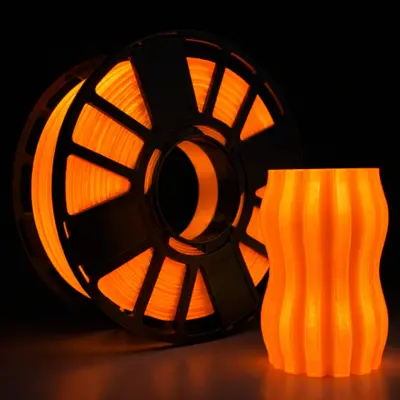 PLA Laranja Neon - High Speed, 1,75mm, 1kg, Aura Filaments