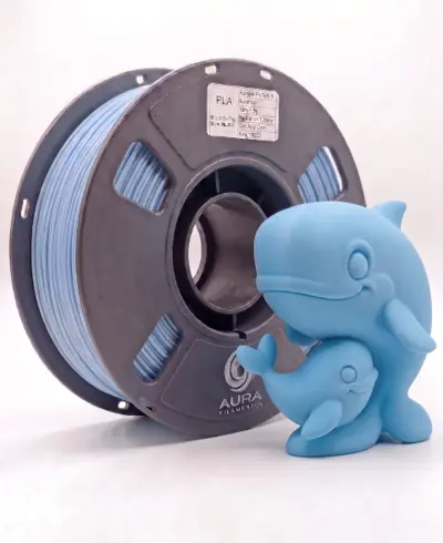PLA Azul Celeste (Candy) - High Speed, 1,75mm, 1kg, Aura Filaments