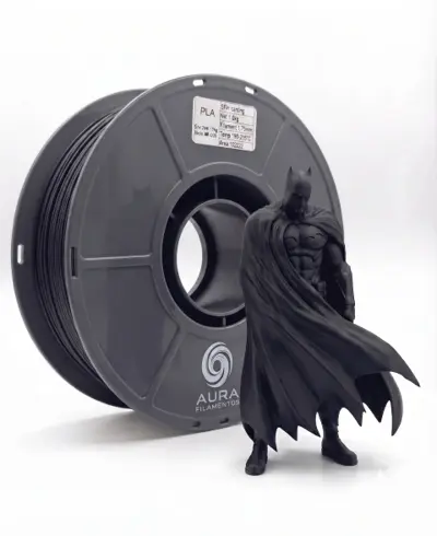 PLA Preto - High Speed, 1,75mm, 1kg, Aura Filaments