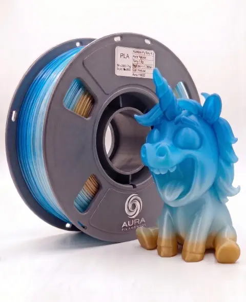 PLA Troca de cor - High Speed, 1,75mm, 1kg, Aura Filaments