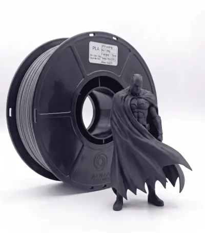 PLA Preto Piano (Azulado) - High Speed, 1,75mm, 1kg, Aura Filaments