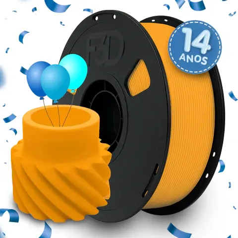 Filamento PETG Amarelo