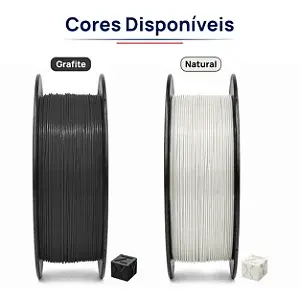 Filamento ABS Antichamas GTMax3D 1.75mm - 1kg - Várias Cores