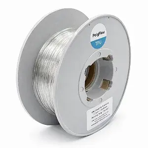 Filamento TPU PF D60 Flexível 1kg 1,75 Natural