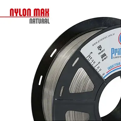 Filamento Nylon Max Natural 2,85mm 1Kg PrintaLot