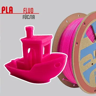 Filamento PLA Fluo Fucsia 1,75mm 1Kg PrintaLot