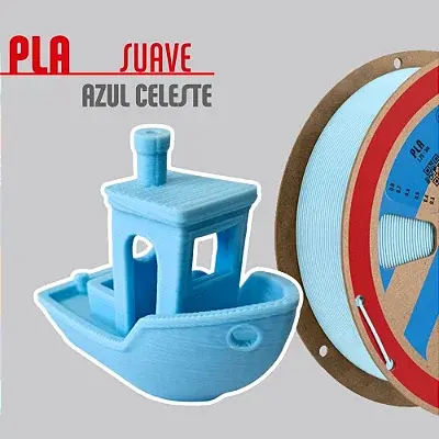 Filamento PLA Azul Celeste 1,75mm 1Kg PrintaLot