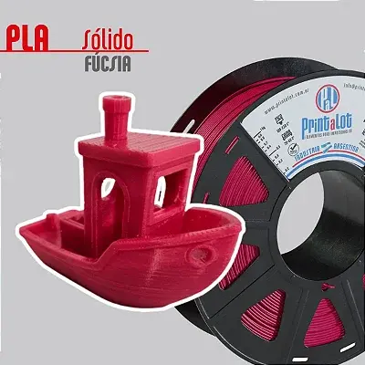 Filamento PLA Fúcsia 1,75mm 1Kg PrintaLot