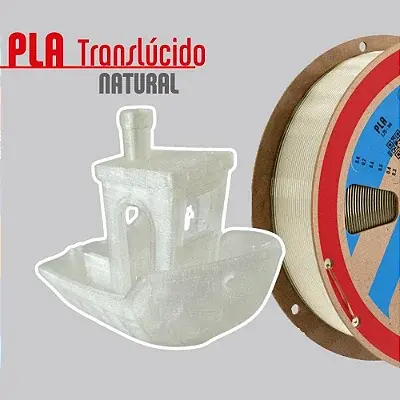 Filamento PLA Natural 1,75mm 1Kg PrintaLot