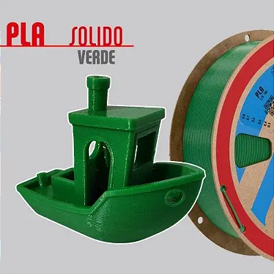 Filamento PLA Verde 1,75mm 1Kg PrintaLot