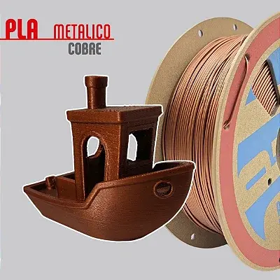Filamento PLA Metal Cobre 1,75mm 1Kg PrintaLot