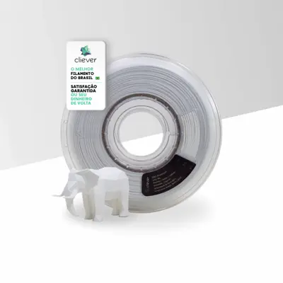 ABS BRANCO | 1,75mm | 1 Kg | CLIEVER