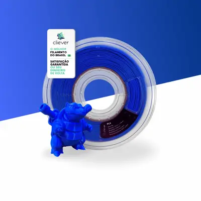 PLA Azul Cobalto Premium | 1,75mm | 1 Kg | Cliever
