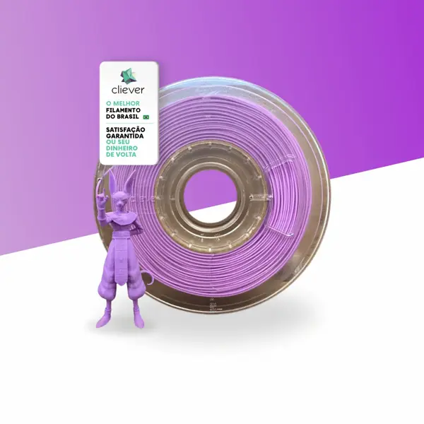 PLA Lilás Aurora Premium | 1,75mm | 1 Kg | Cliever