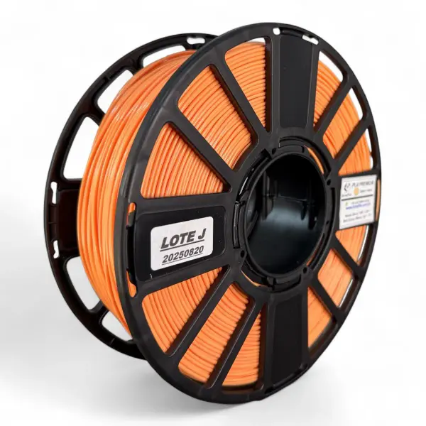 Filamento Pla Premium 1.75 Impressora 3d 1 Kg Brasfila Cor:Salmão