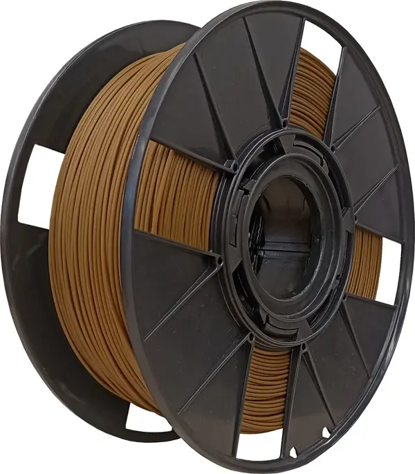 Filamento Pla Premium 1.75 Impressora 3d 1 Kg Brasfila Cor:Bronze