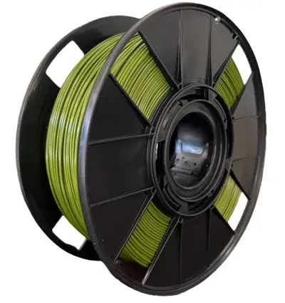 Filamento Pla Premium 1.75 Impressora 3d 1 Kg Brasfila Cor:Verde Militar