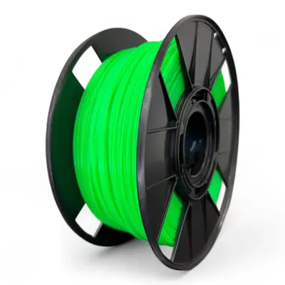 Filamento Pla Premium 1.75 Impressora 3d 1 Kg Brasfila Cor:Verde Neon