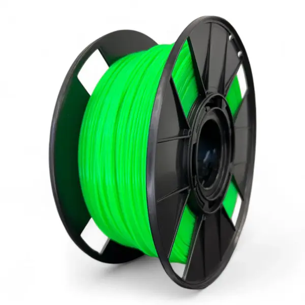 Filamento Pla Premium 1.75 Impressora 3d 1 Kg Brasfila Cor:Verde Neon